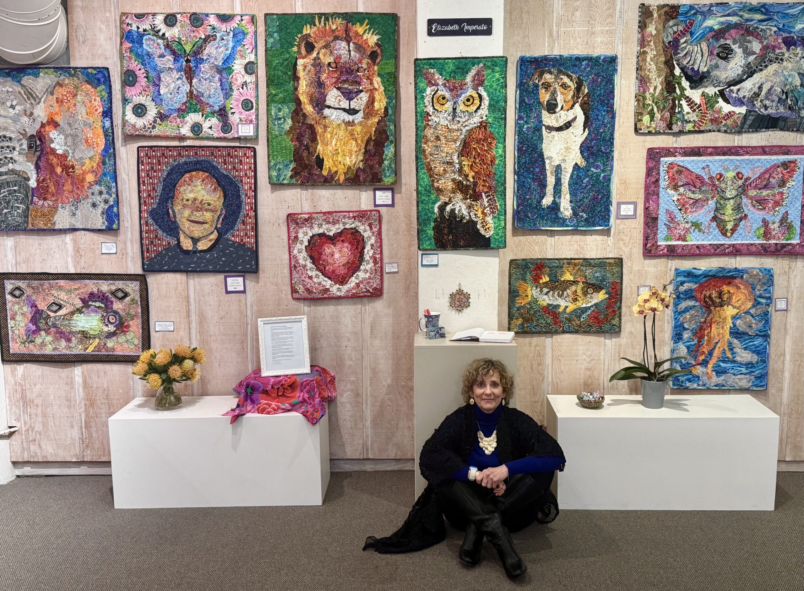 Opening night at Gallery 113 March 2025