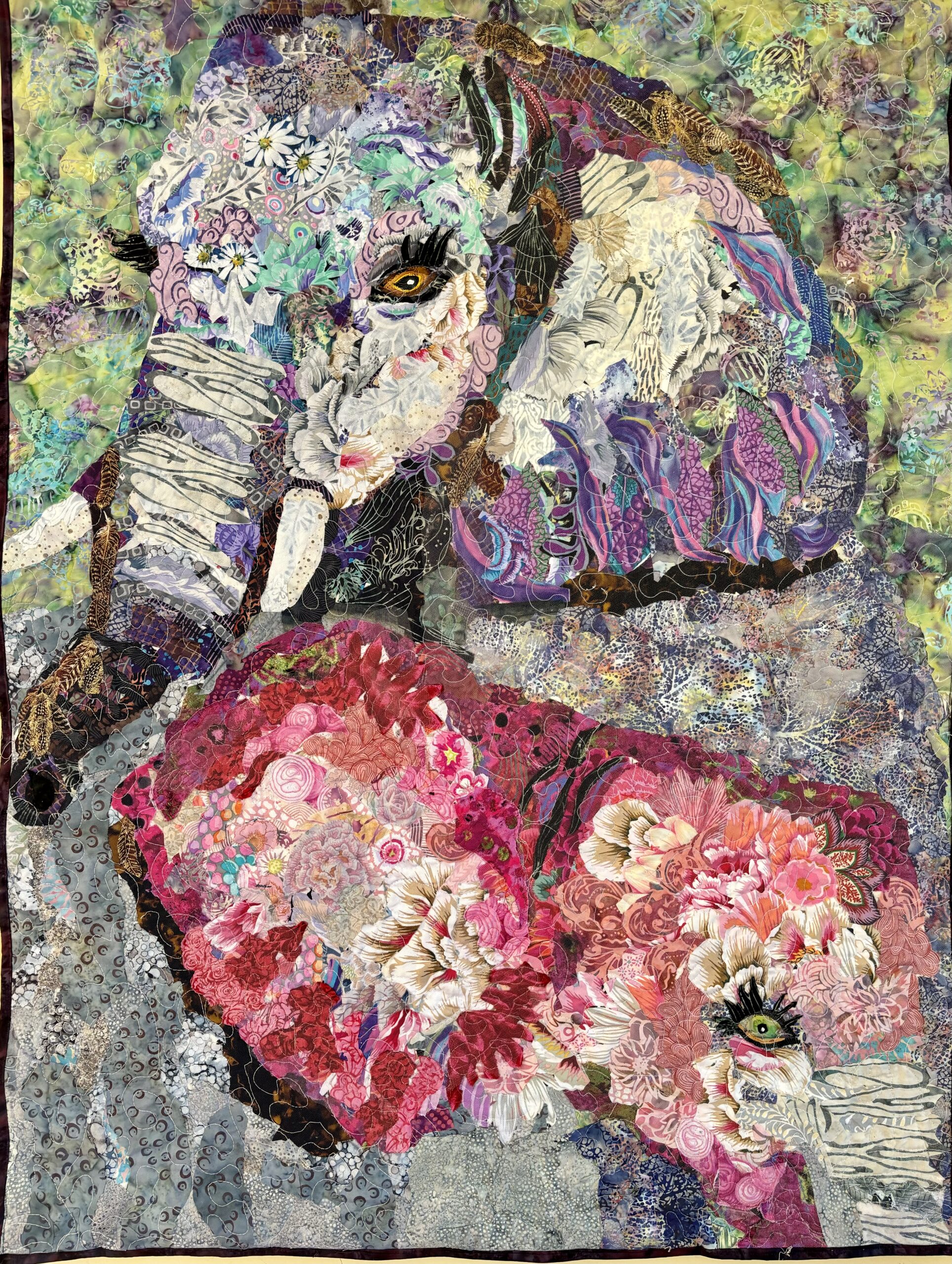 Elephants in color